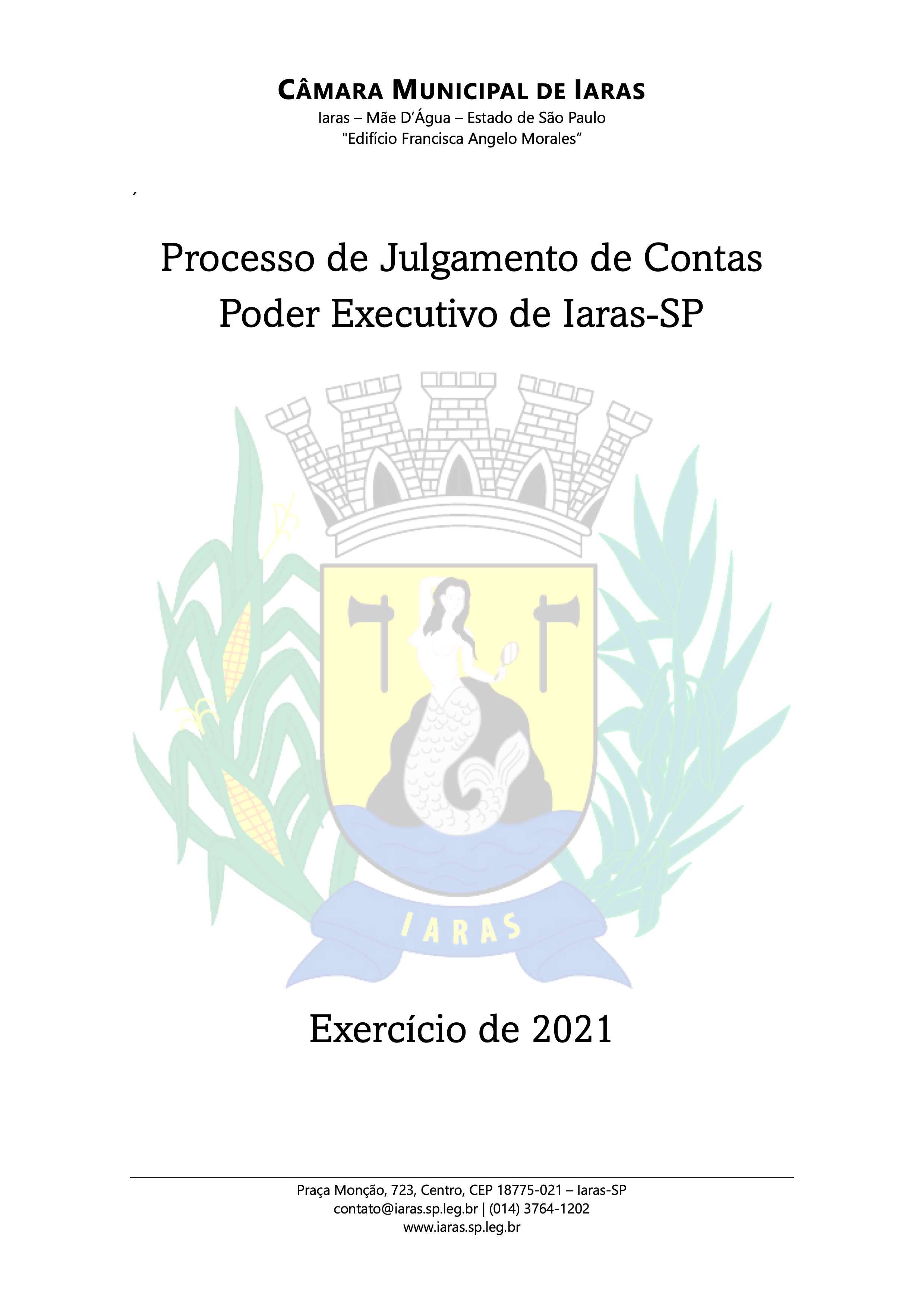 Julgamento Contas 2021