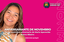 04 de novembro: Aniversário da servidora Maria Aparecida Bueno Ribeiro