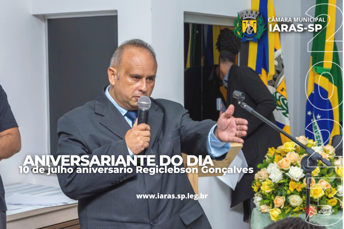 10 de julho: Aniversário de Regiclebson do Carmo