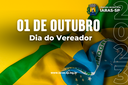 1º de outubro dia do Vereador