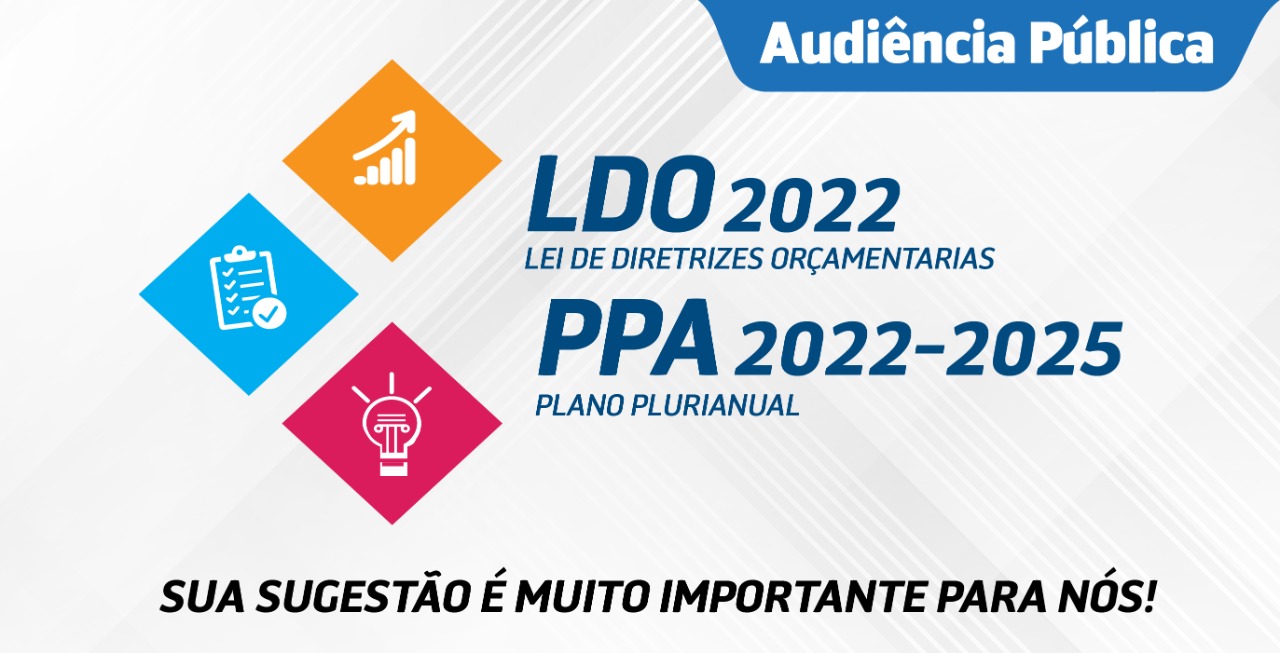 Audiência Pública para discussão do PPA e da LDO