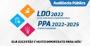 Audiência Pública para discussão do PPA e da LDO
