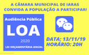 Audiência Pública LOA-2020