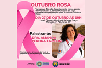 Câmara Municipal de Iaras sediará evento Outubro Rosa.