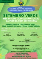 A Câmara de Iaras sediará evento do "Setembro Verde"