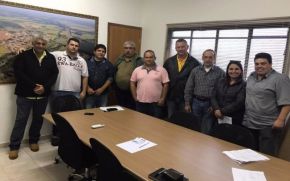Legislativo e Executivo de Iaras de Reúnem com Representante da SABESP